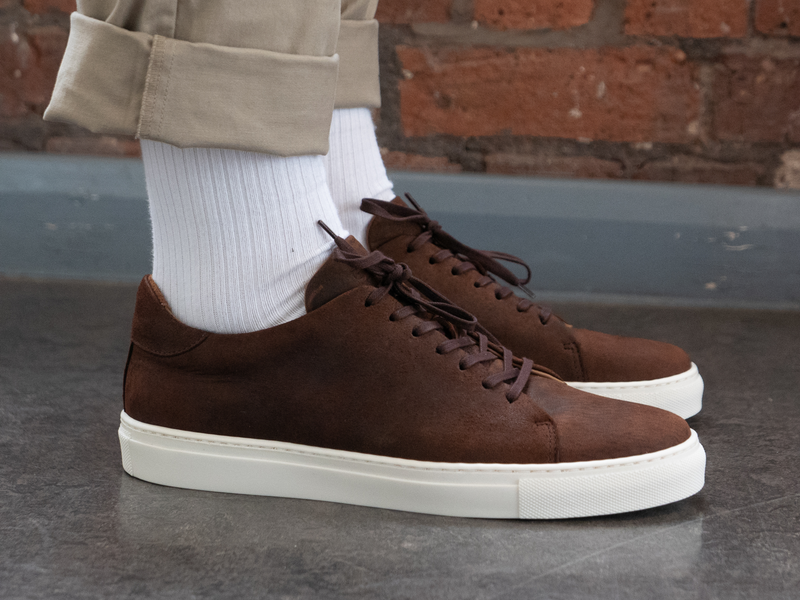 The Mellor II Sneaker - Wild Elk Polo Brown Leather