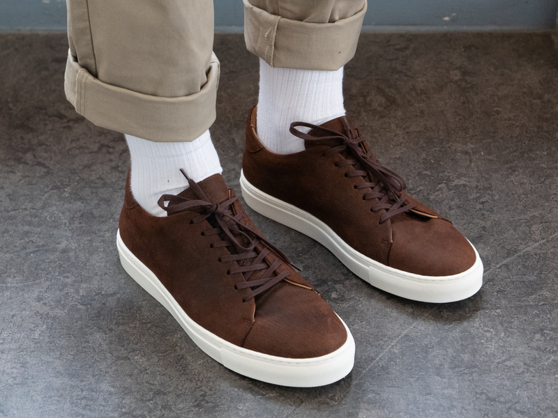 The Mellor II Sneaker - Wild Elk Polo Brown Leather