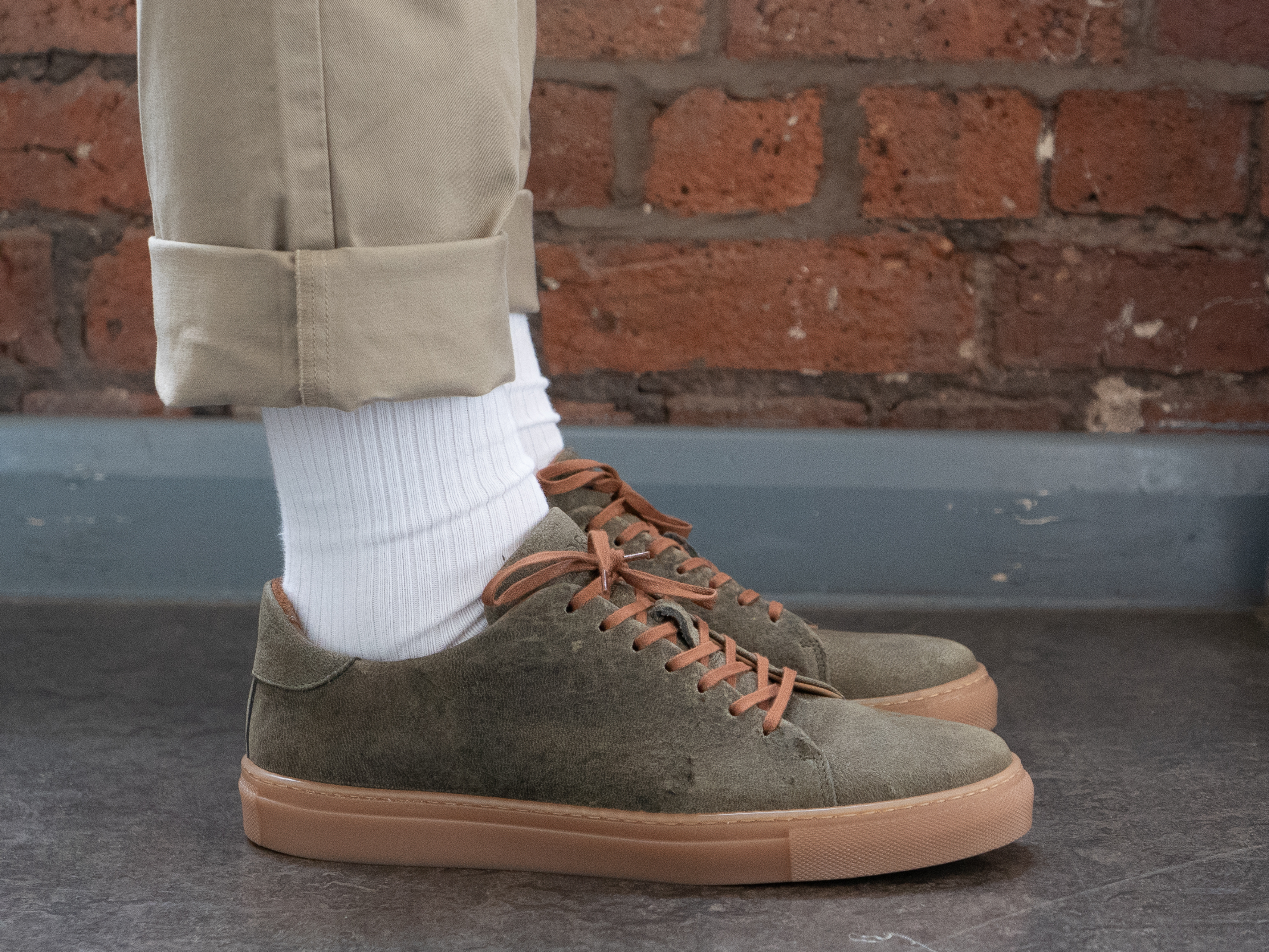 The Mellor II Sneaker - Wild Elk Shingle Leather