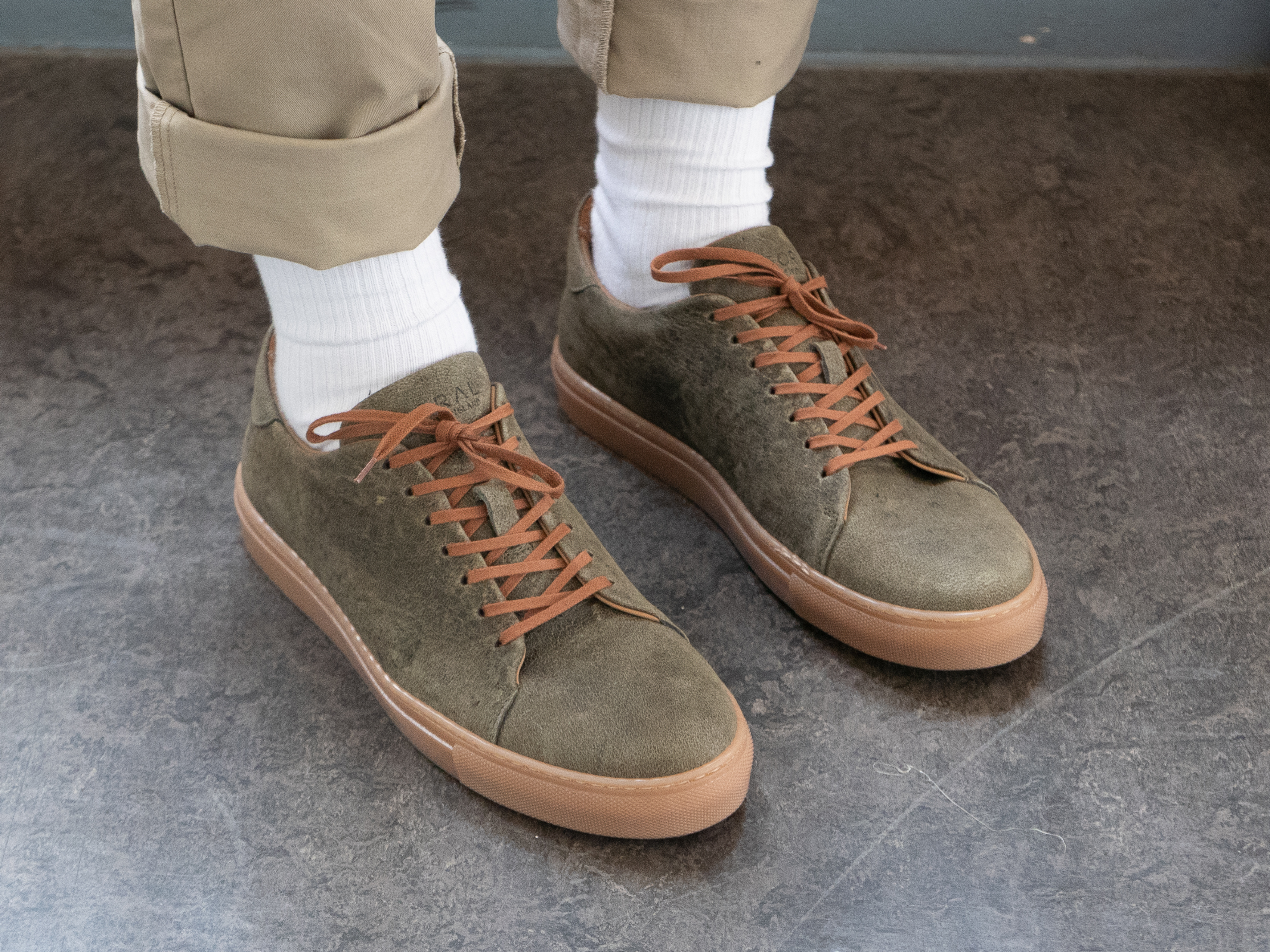 The Mellor II Sneaker - Wild Elk Shingle Leather