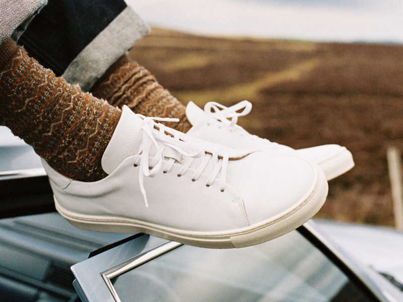 The Mellor II Sneakers - Calfskin White Leather