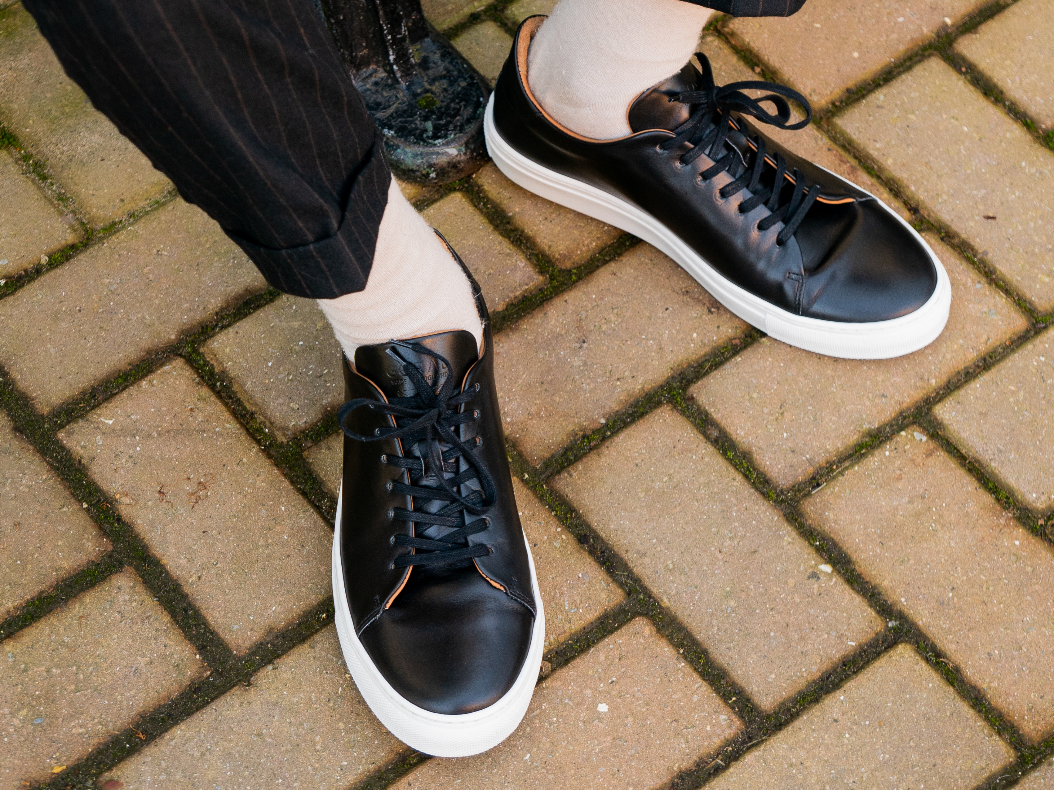 The Mellor II Sneakers - Goldanil Black Leather