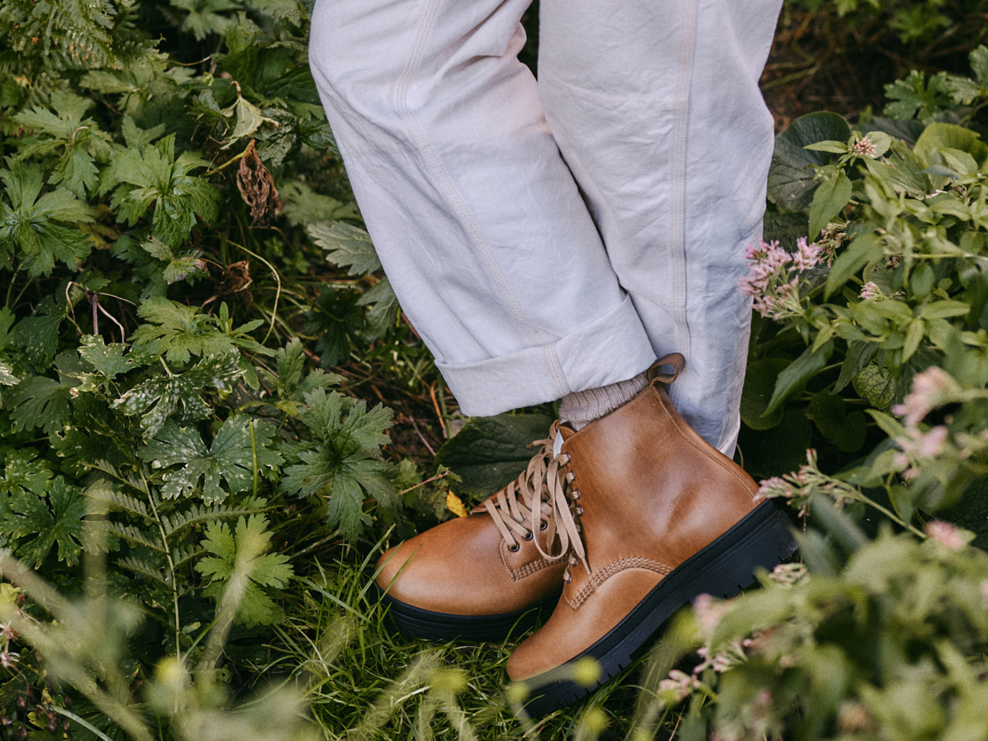 The Sharman Boot - Horween Natural Leather