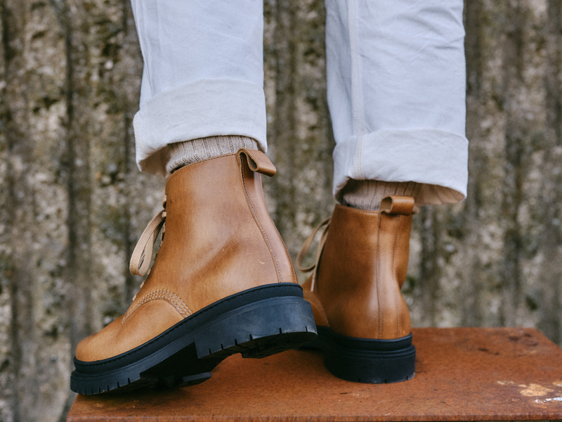 The Sharman Boot - Horween Natural Leather