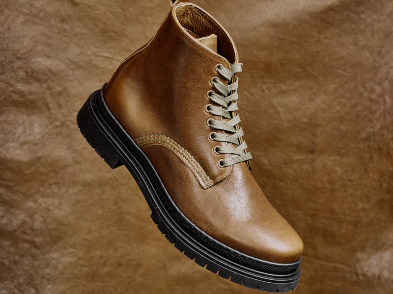 The Sharman Boot - W Kogashi Green Leather