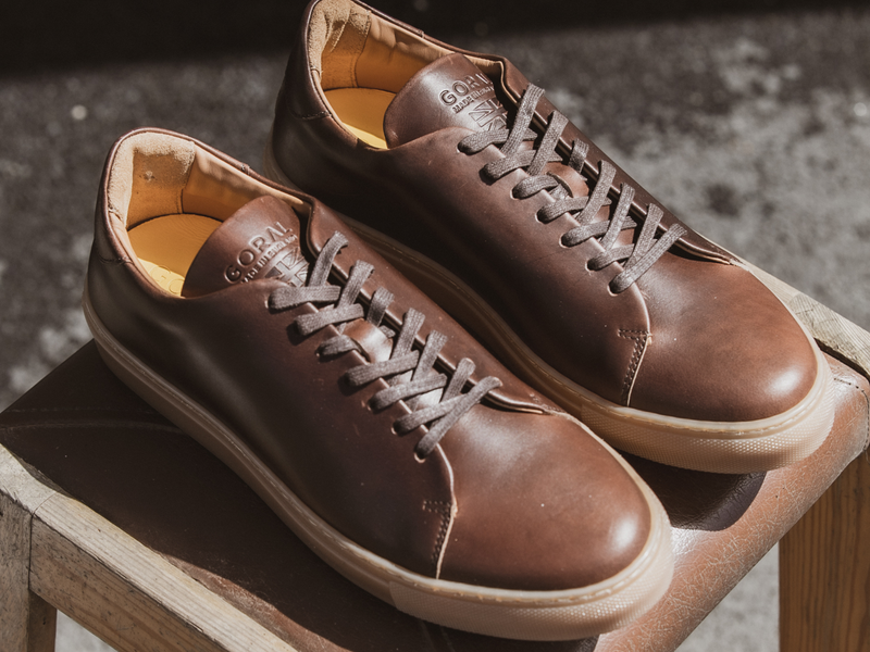 The Mellor II Sneaker - Horween Dark Brown Leather