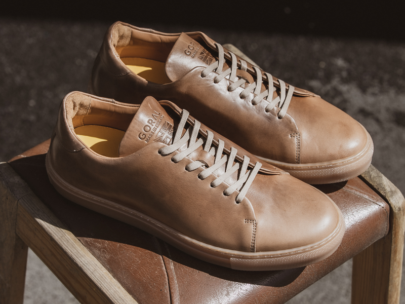 The Mellor II Sneaker - Horween Natural Leather