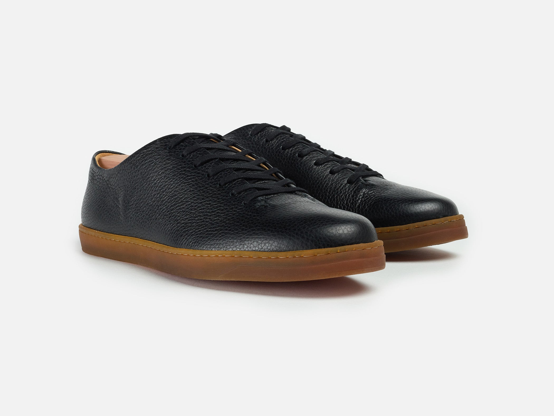 Huxley Sneaker - Deerskin Black