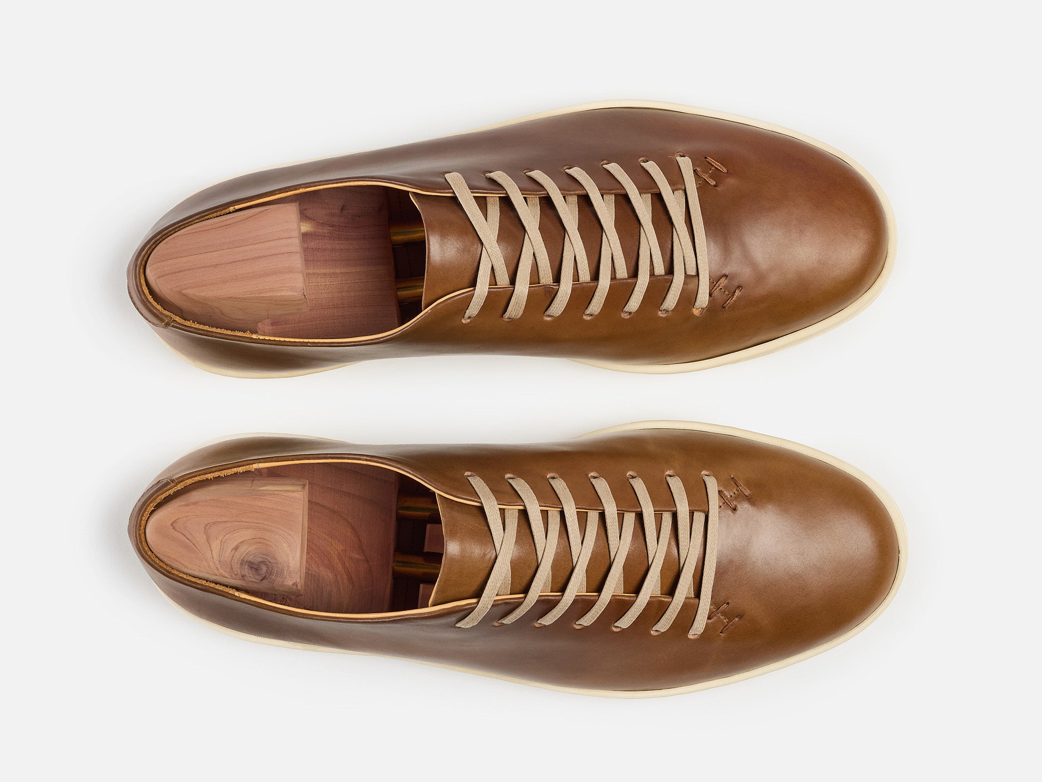 Hanley Sneaker - Shell Cordovan Bourbon