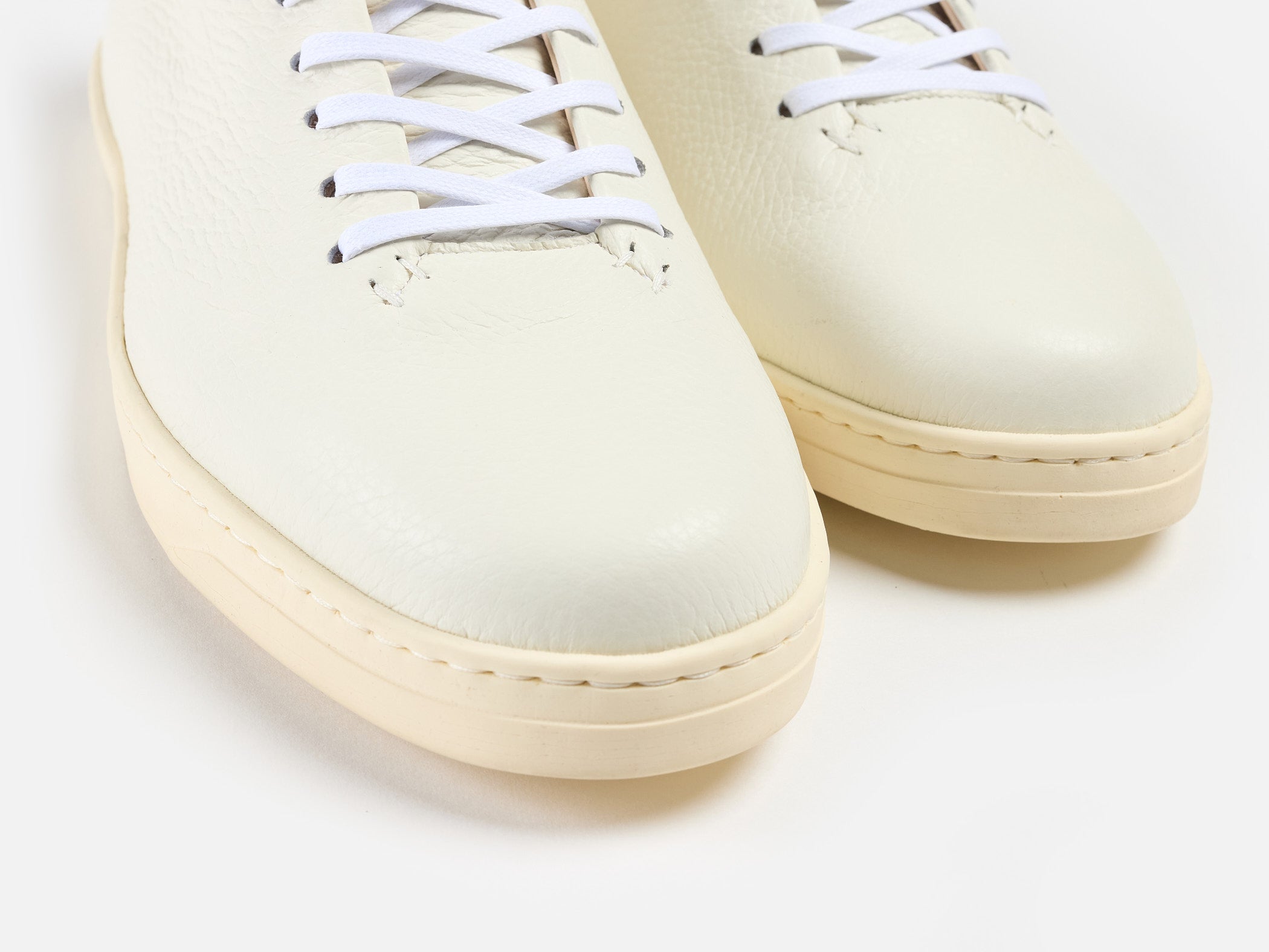 Huxley Sneaker - Deerskin White