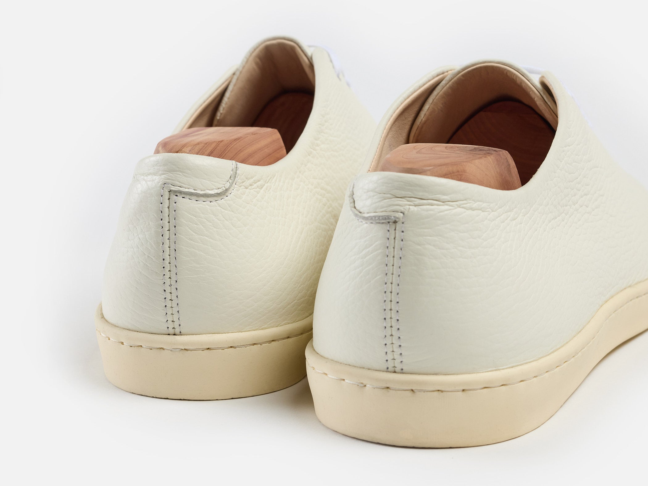 Huxley Sneaker - Deerskin White