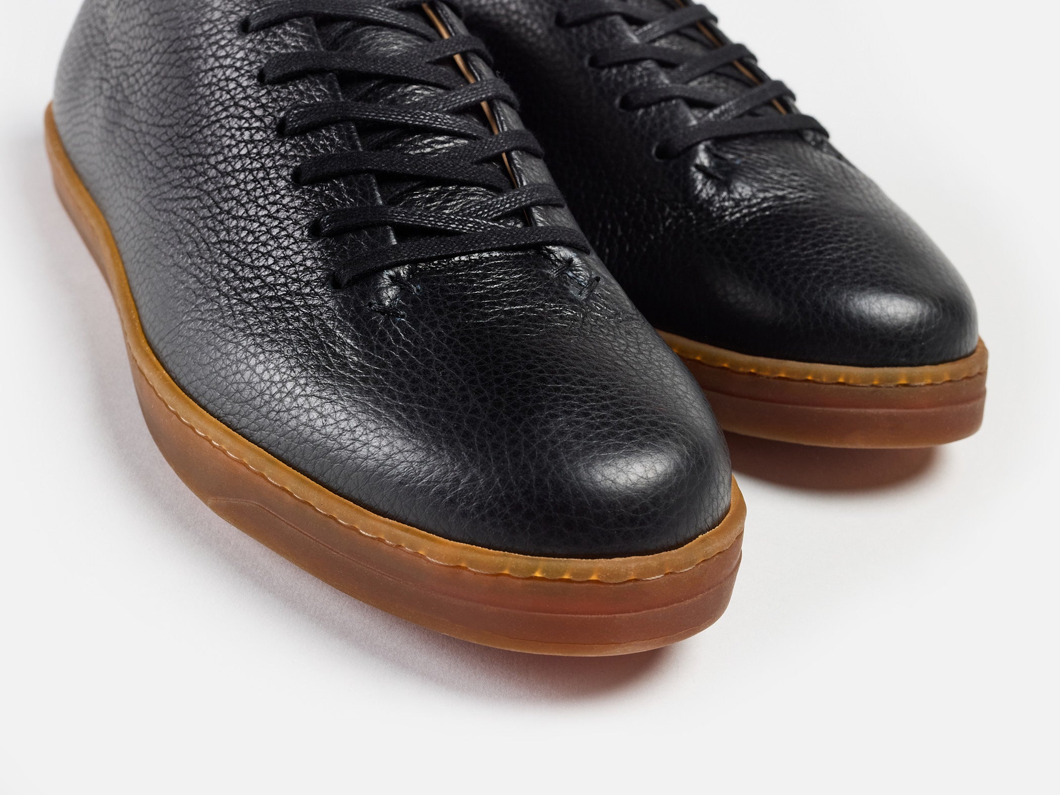 Huxley Sneaker - Deerskin Black