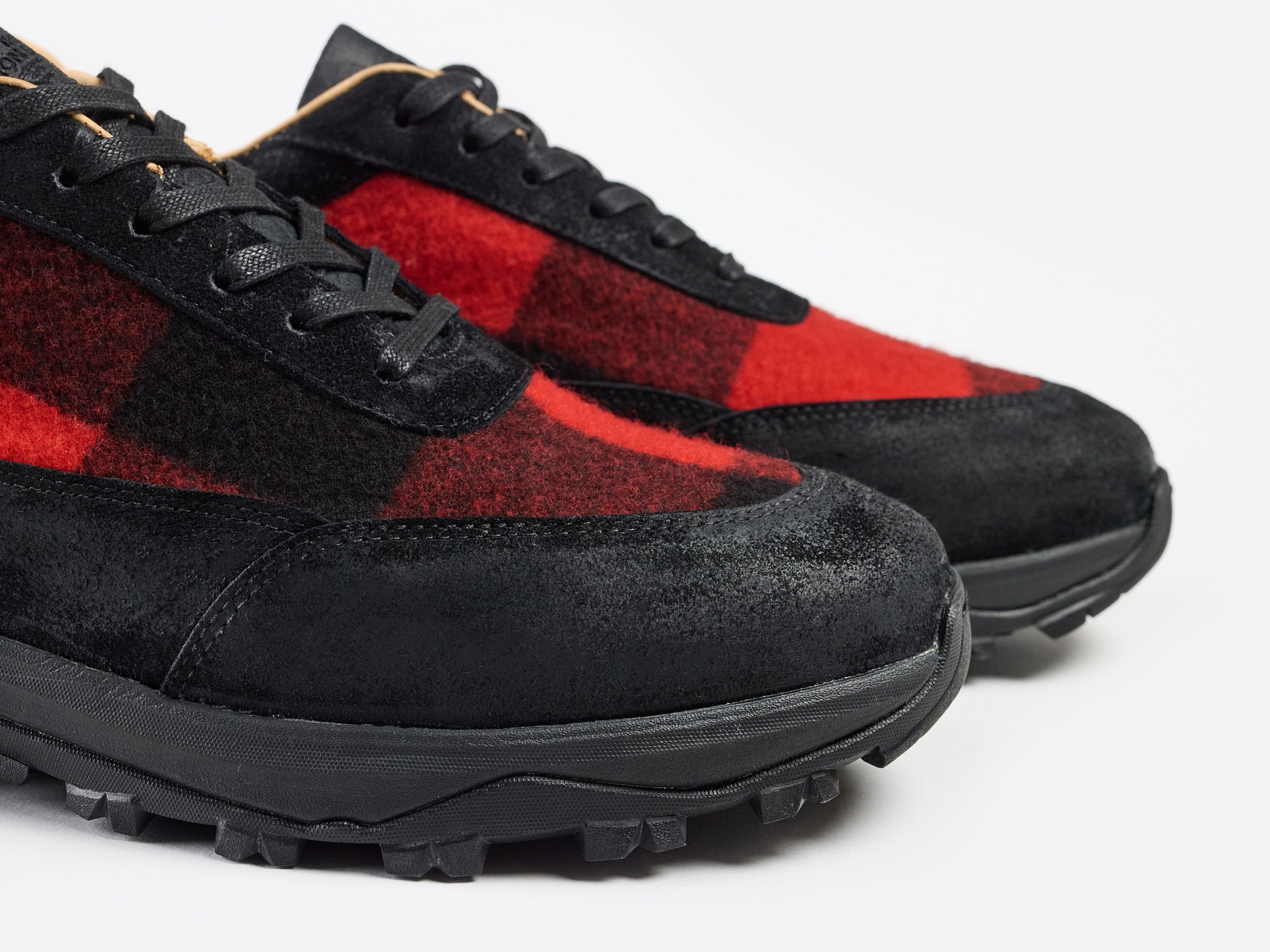 Samara Vibram Sneaker - American Wool Red Plaid