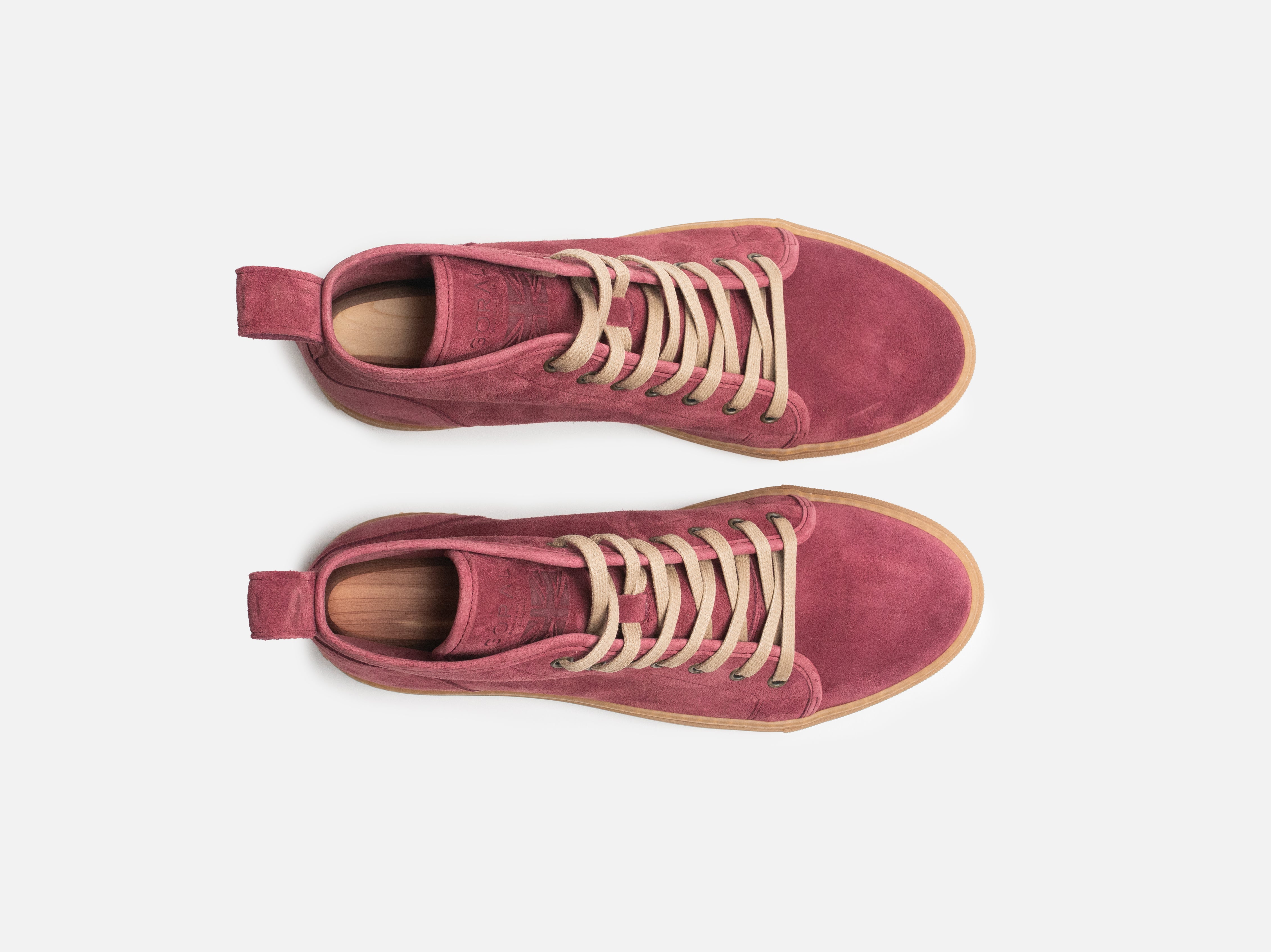 Rose Anvil X GORAL SMUGS High Top Sneaker 2.0 - Wintary Kudu Reverse
