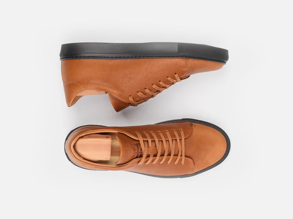 The Mellor II Sneaker - W Kogashi Khaki Leather