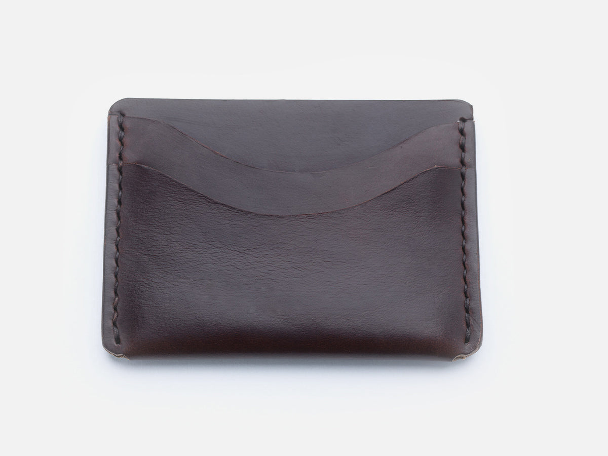 Horween Dark Brown Card Holder