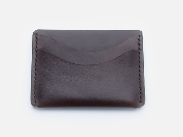 Horween Dark Brown Card Holder