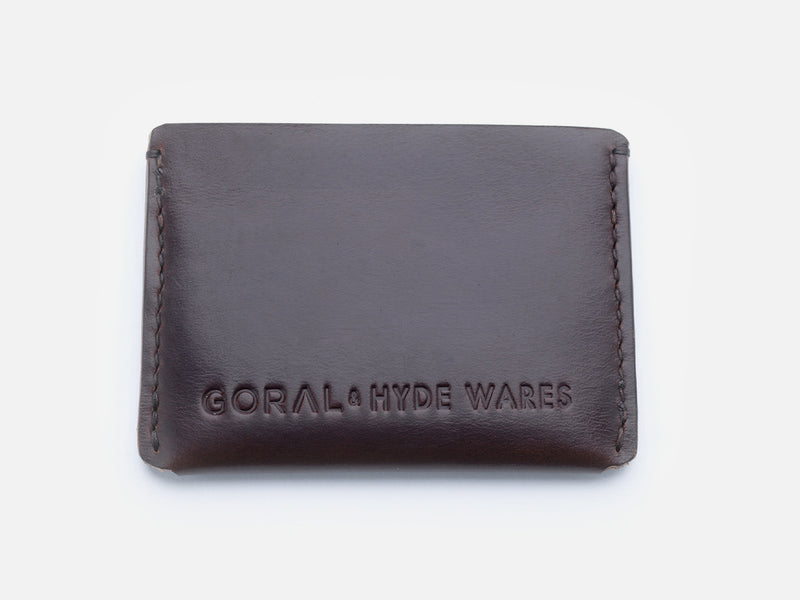 Horween Dark Brown Card Holder