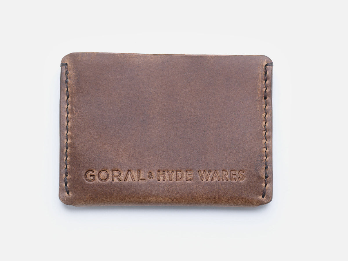 Horween Leather Natural Card Holder