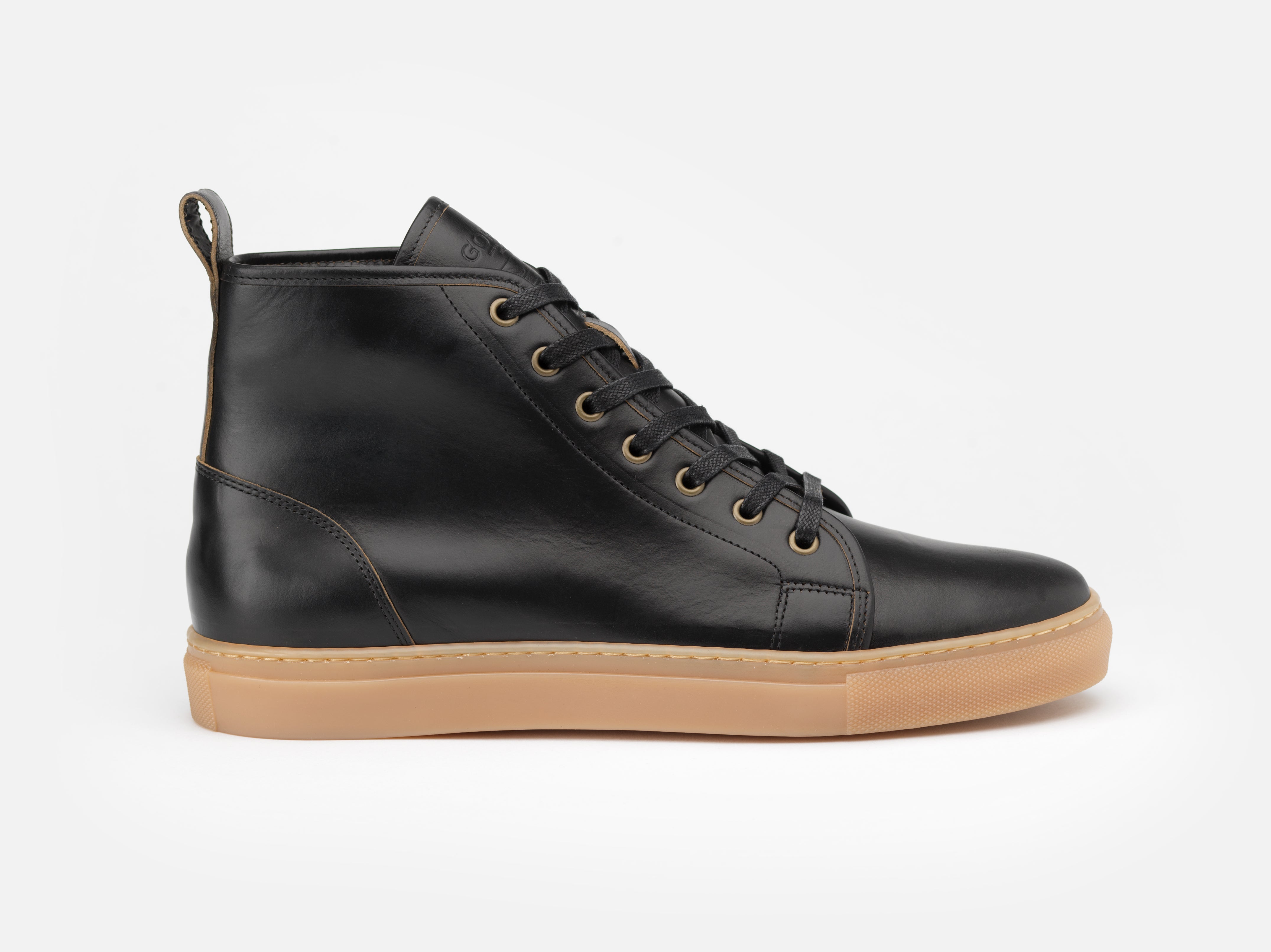 Rose Anvil X GORAL SMUGS High Top Sneaker 2.0 - Horween Black PRE-ORDER