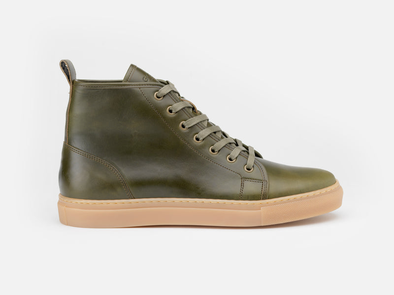 Rose Anvil X GORAL SMUGS High Top 2.0 - Horween Forest PRE-ORDER