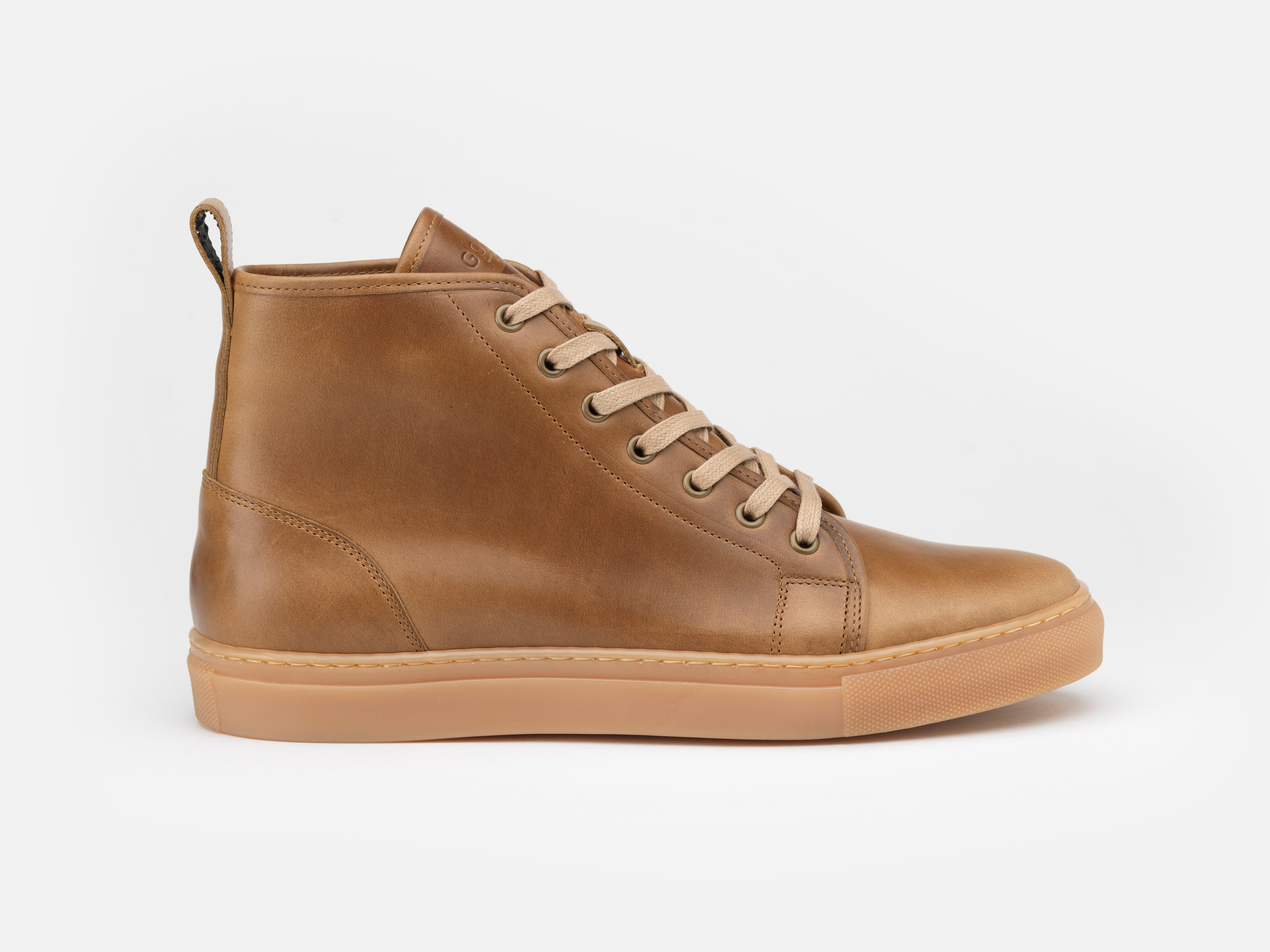 Rose Anvil X GORAL SMUGS High Top 2.0 - Horween Natural PRE-ORDER